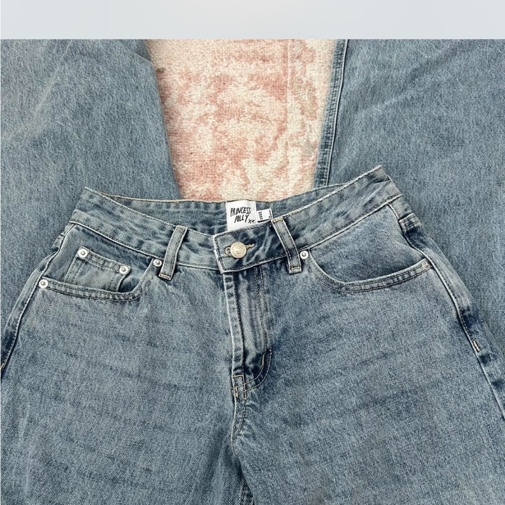 Vintage Blue High-Waisted Jeans